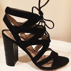 Sam Edelman lace up heals.✨